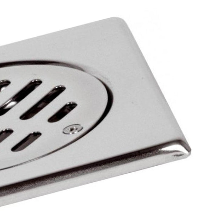 Copertura a pavimento 10x10 con griglia fissa