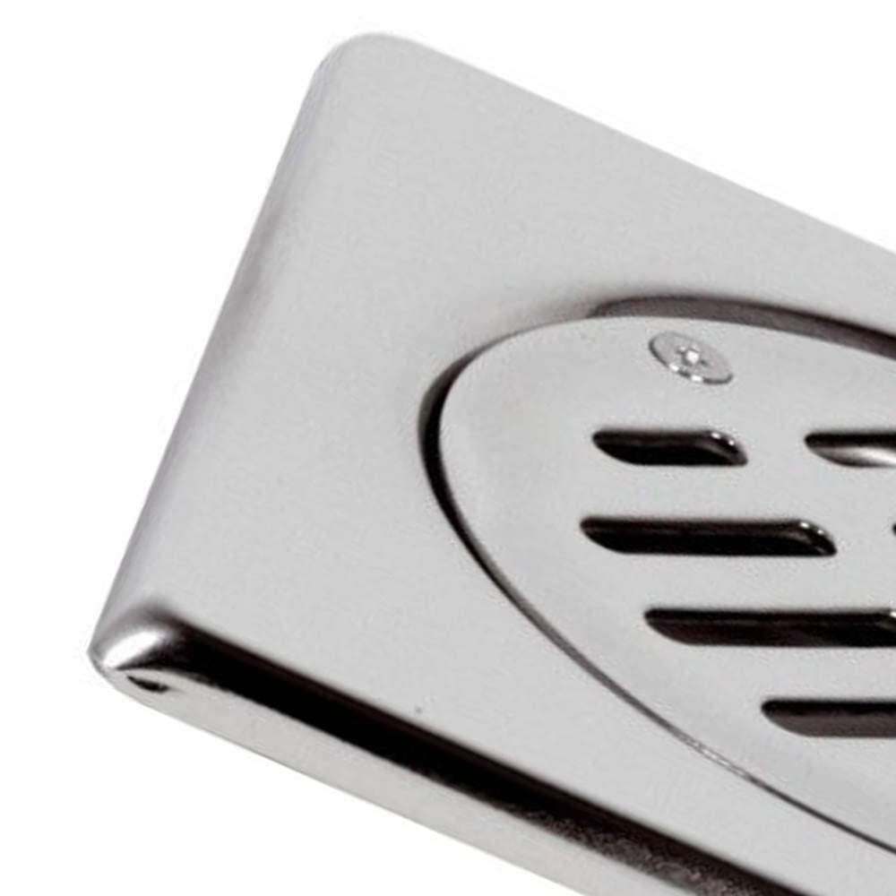 Copertura a pavimento 10x10 con griglia fissa