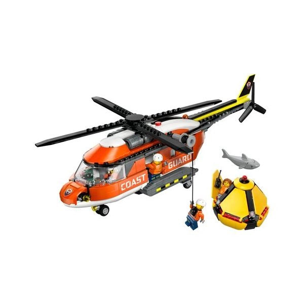 Costruzioni lego 60503 city esploration elicottero della guardia costi