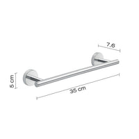 Portasalviette 35 cm in acciaio inox e Cromall 2321-35 Gedy serie EROS Cromato