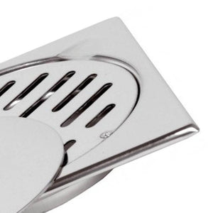 Copertura a pavimento 15x15 con griglia fissa e coperchio mobile