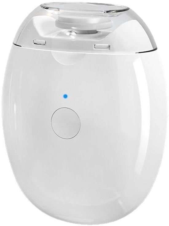 Vijl per unghie automatica, trimmer unghie elettrico silenzioso con illuminazione LED e 3 velocità regolabili, dispositivo di cura unghie ricaricabile per anziani, adulti e bambini