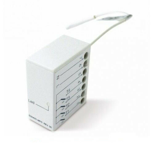 TRASMETTITORE DA INCASSO A BATTERIA 4 CANALI NICE TTXB4 AUTOMAZIONE AUTOMATISMI