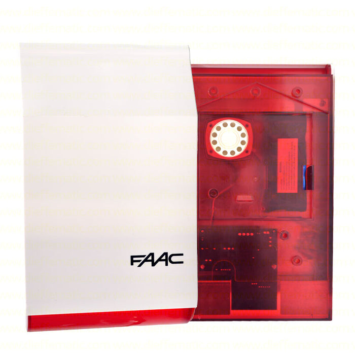 SIRENA DA ESTERNO CON LAMPEGGIATORE HLS-O FAAC 101330 AUTOMAZIONE AUTOMATISMI