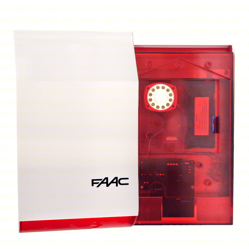 SIRENA DA ESTERNO CON LAMPEGGIATORE HLS-O FAAC 101330 AUTOMAZIONE AUTOMATISMI