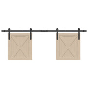 Kit Anta Scorrevole per Armadio 152 cm in Acciaio al Carbonio 4009665