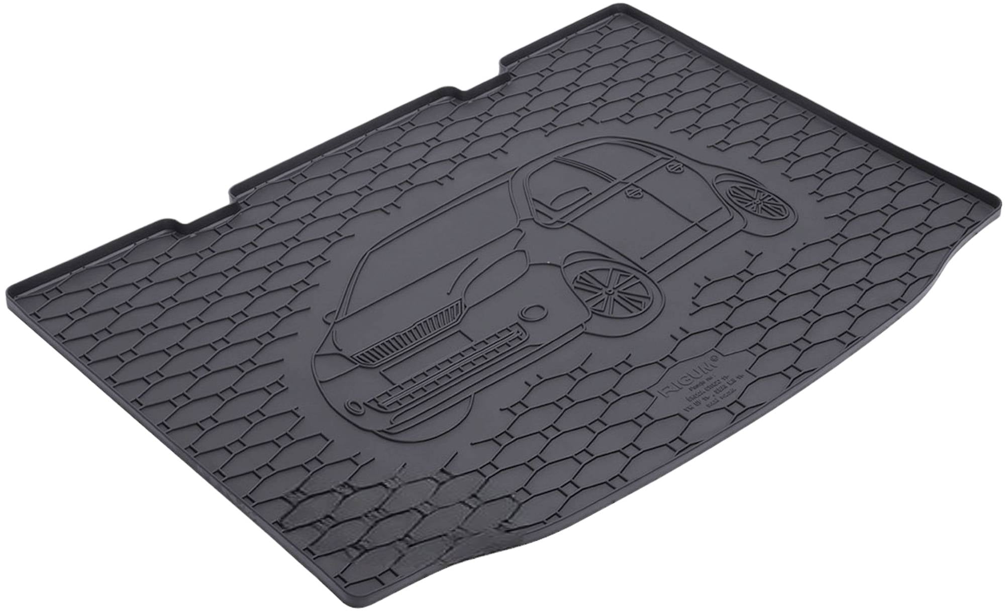 108B-834154 - Tappeto gomma baule - Seat Mii dal 2012- , Skoda Citigo dal 2011- , Volkswagen Up dal 2012- , Posizione Ba