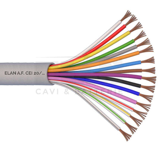 MATASSA CAVO ELAN SEGNALE CITOFONO FROR 16X0,50 NON SCHERMATO 071651 100MT