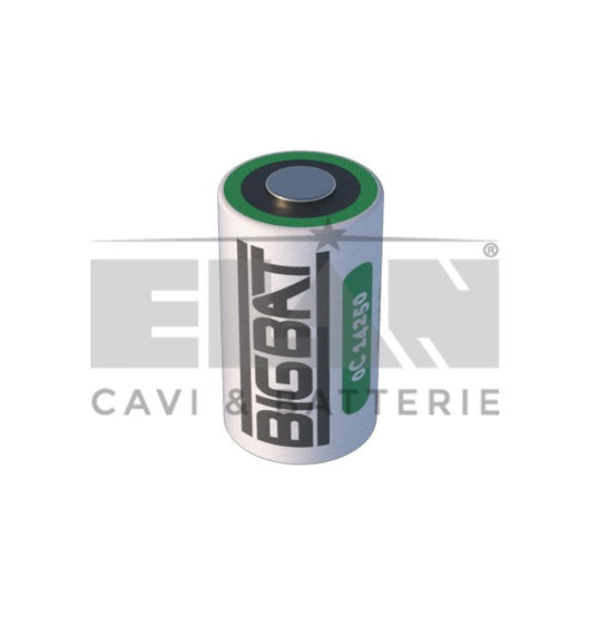 BATTERIA ELAN BIGBAT 3,6V - ER14250 - 1/2 AA 0E14250 CONFEZIONE 10 PEZZI