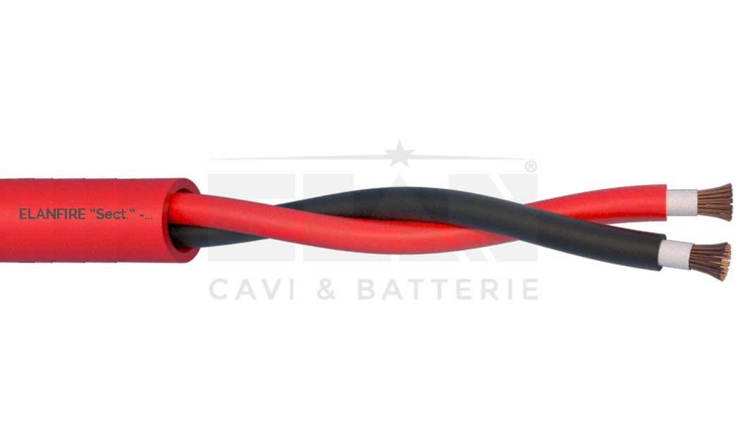 MATASSA CAVO ELAN ALLARME ANTINCENDIO ELANFIRE TW NON SCH. 2X2,50 272251R 100MT