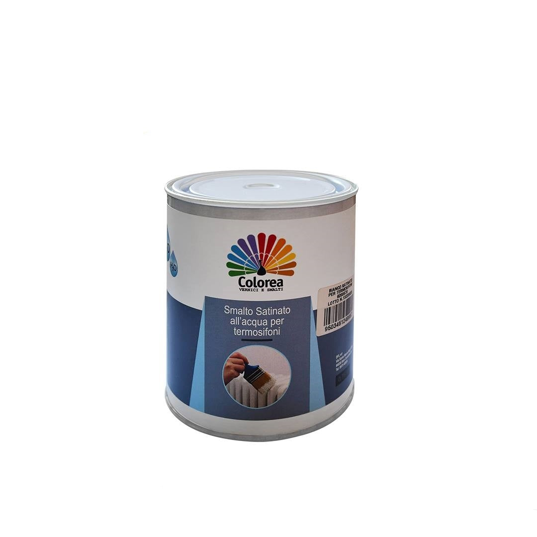 Smalto bianco satinato all'acqua per termosifoni caloriferi radiatore