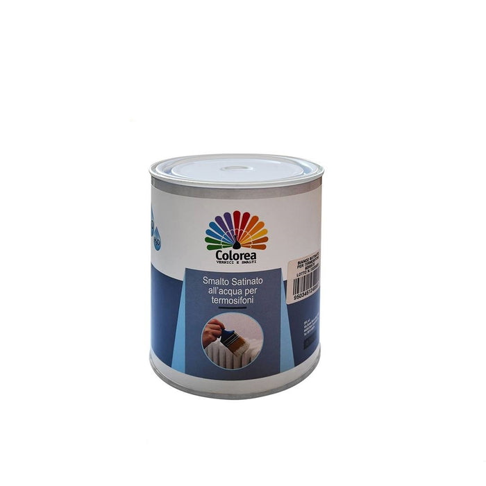 Smalto bianco satinato all'acqua per termosifoni caloriferi radiatore