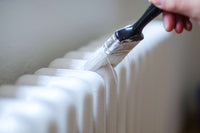 Smalto bianco satinato all'acqua per termosifoni caloriferi radiatore