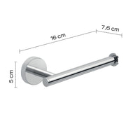 Portarotolo da muro in acciaio inox e Cromall 2324 Gedy serie EROS Cromato