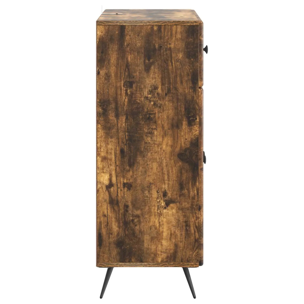 Credenza Rovere Fumo 66 x 34,5 x 90 cm Legno ingegnerizzato