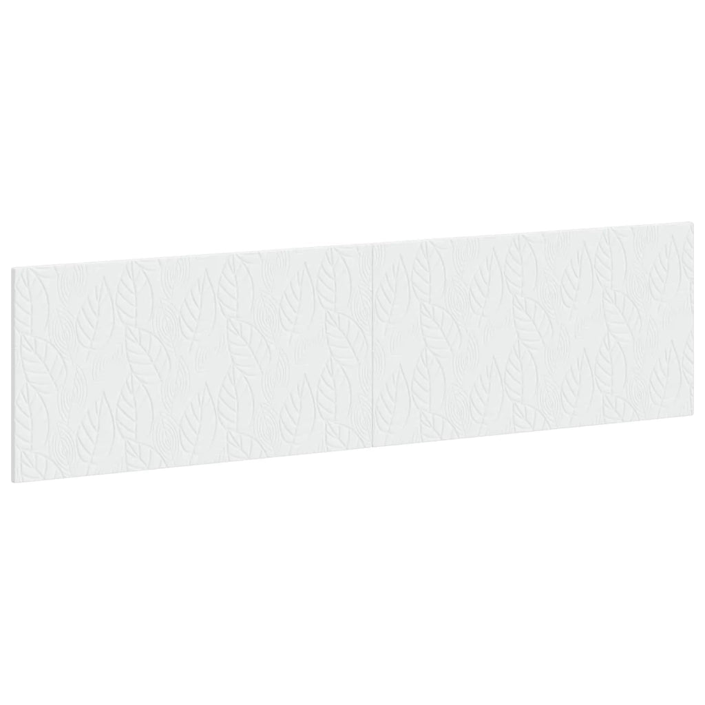 Testiera da Muro DELFT Bianco Legno ingegnerizzato 897145