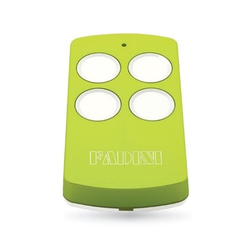 TRASMETTITORE VIX 53/4 TR COLORE VERDE LIME FADINI 5313GL AUTOMAZIONE ORIGINALE