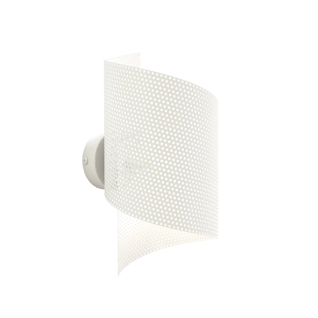 Applique Moderna Baldr 1 Luce Bianca