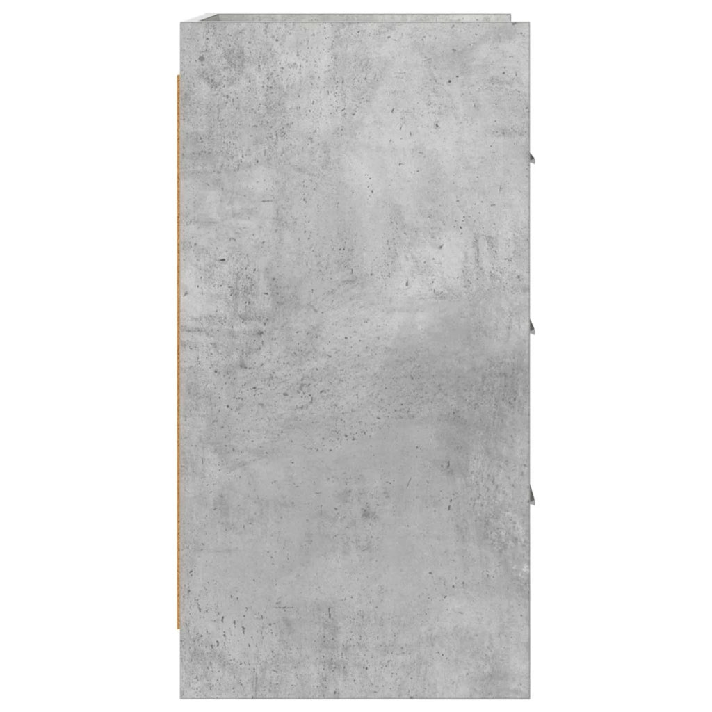 Comodini Grigio Cemento 40 x 36 x 70 cm Legno ingegnerizzato 8011030