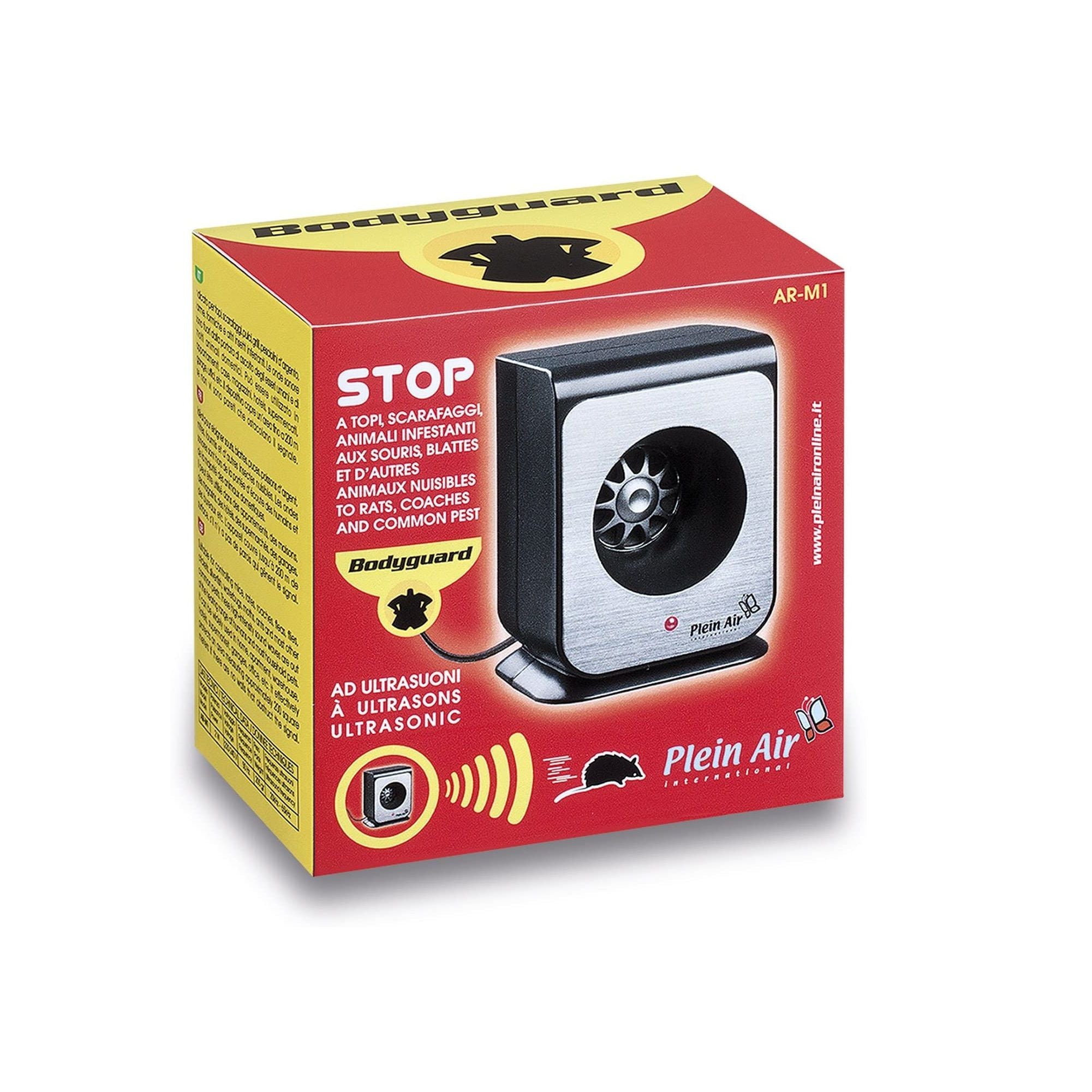 Bodyguard dissuasore ad ultrasuoni per topi, scarafaggi e animali infestanti