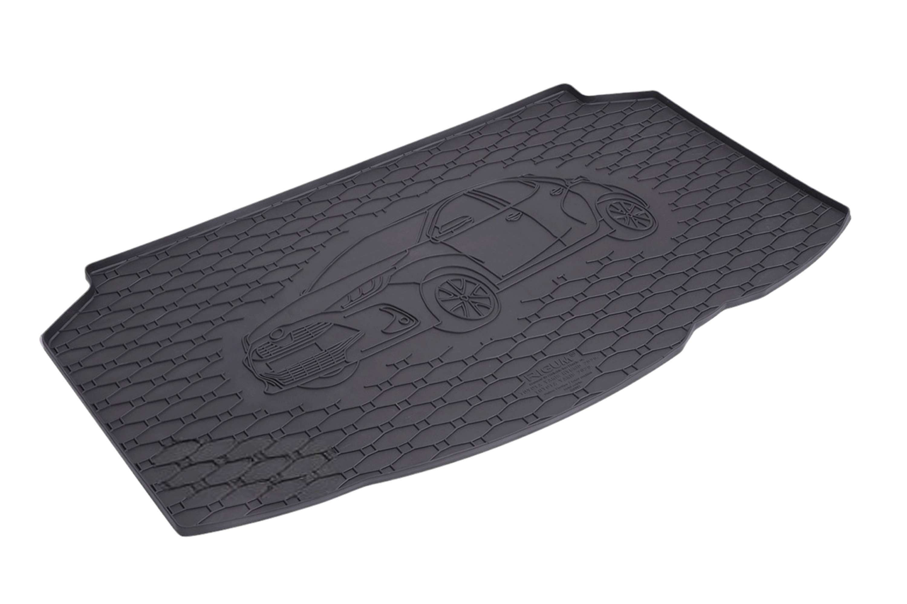 168B-836097 - Tappeto gomma baule per Toyota Yaris IV dal 2020- , Toyota Yaris Hybrid dal 2020-, Mazda 2 Hybrid 2022-