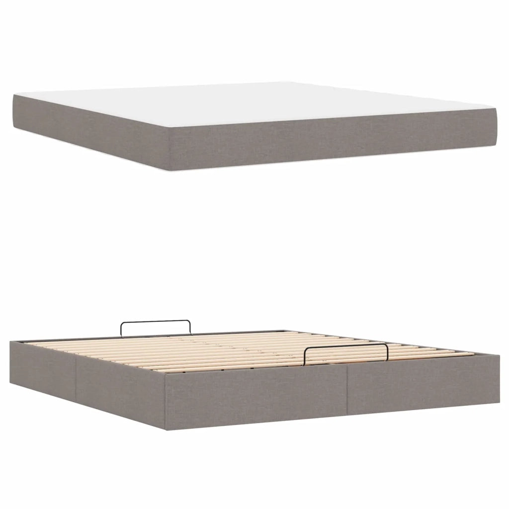 Struttura letto con materasso 2 pcs Talpa Tessuto 3399512