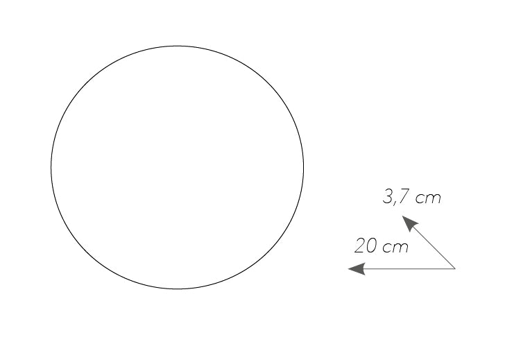 APPLIQUE LED ECLISSE CROMO 5,5W 400LM 4000K 20X3,7CM