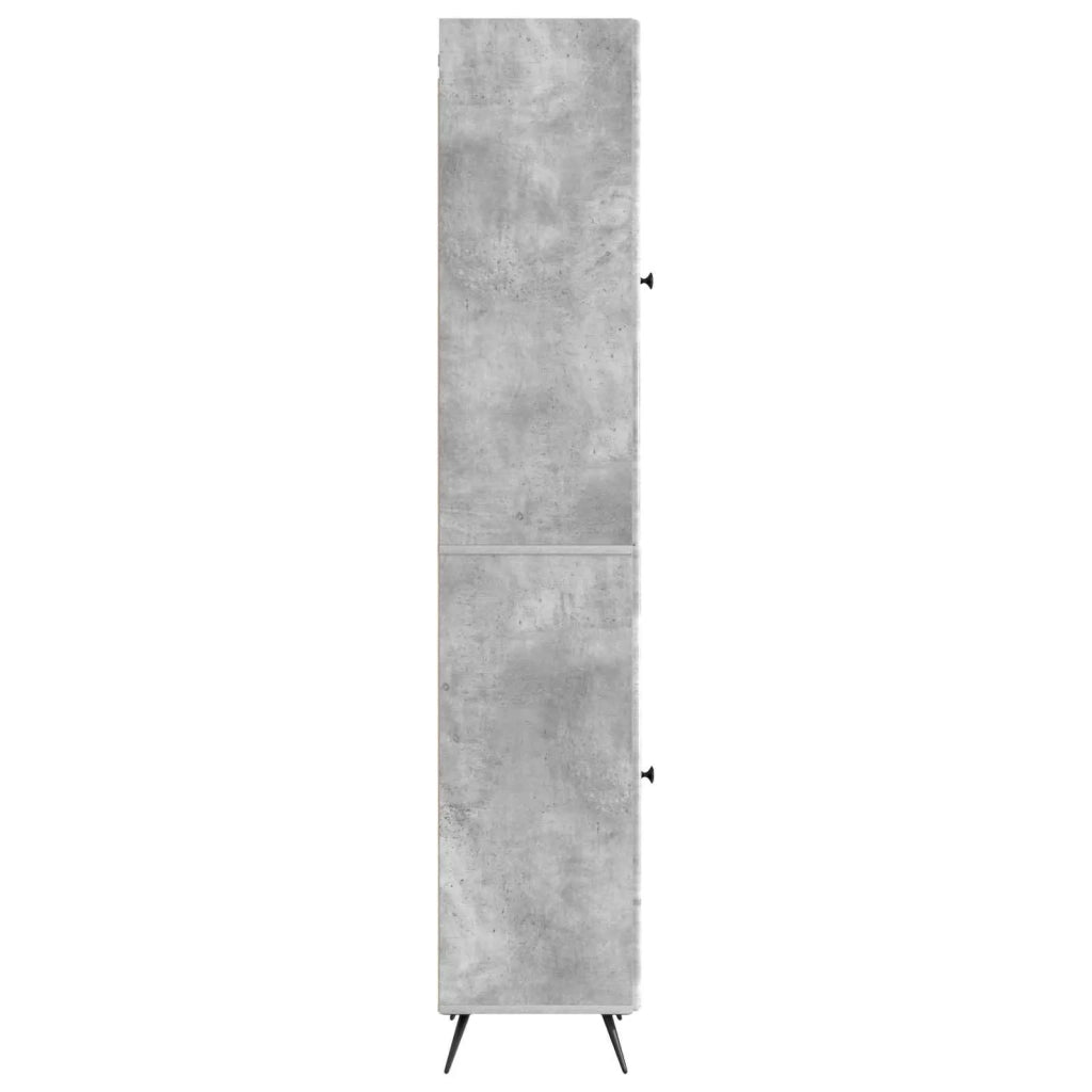 Set di armadi 2 pcs Grigio Cemento Legno ingegnerizzato 3416874