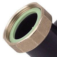 Raccordo curvo in plastica per attacco geberit 1 1/4