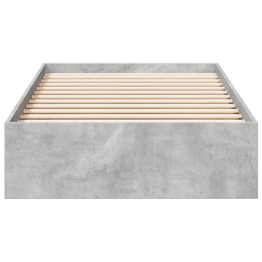 Giroletto Cassetti Grigio Cemento 75x190 cm Legno Multistrato