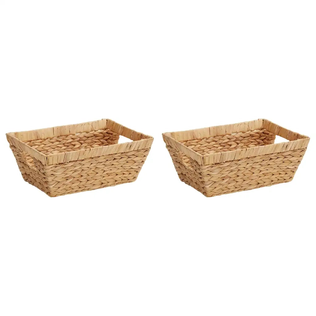 Cesti per Stoccaggio 2 pcs Naturale 38 x 28 x 15 cm 42020141