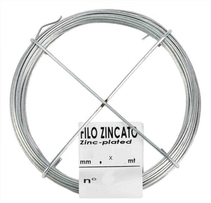filo cotto zincato n. 8 mm 1,3 lunghezza 14 mt cod:ferx.23271