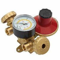 Minicentralina 2 attacchi + rego lazione 4kg h + manometro