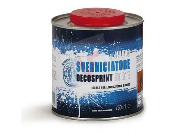 Sverniciatore universale Decosprint 750 ml legno ferro muro pareti vernice