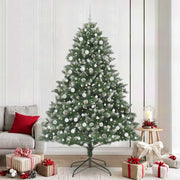 Albero di Natale artificiale con 300 LED Verde 240 cm 3395260