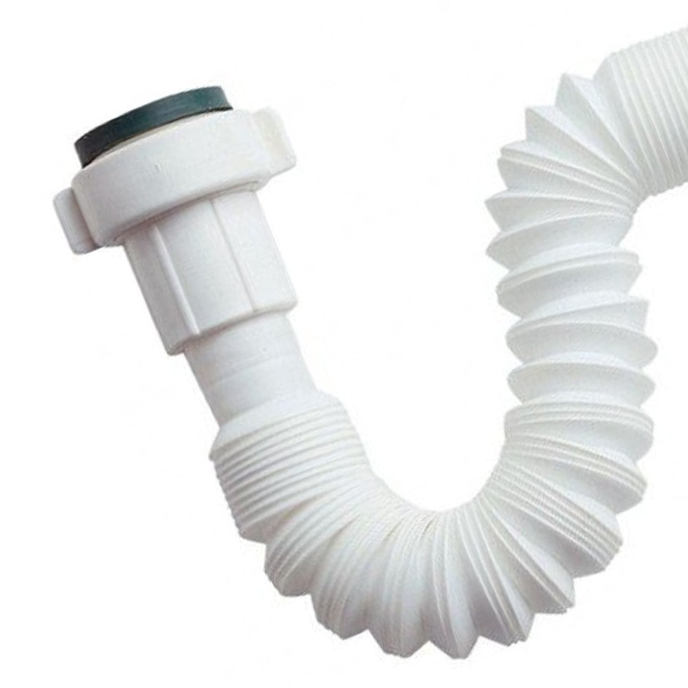 Canotto flessibile estensibile bianco 1x1/4 x diam. mm 32/40