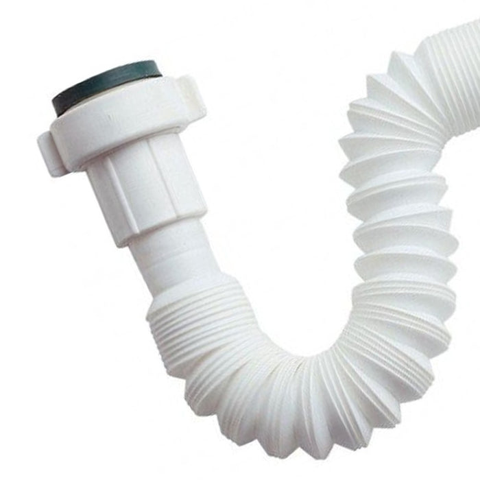 Canotto flessibile estensibile bianco 1x1/4 x diam. mm 32/40