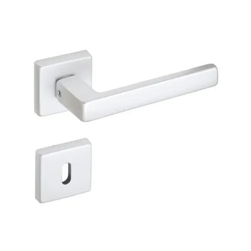 MANIGLIA DUB. ALL ARG. CON ROS. PATENT QUADRA