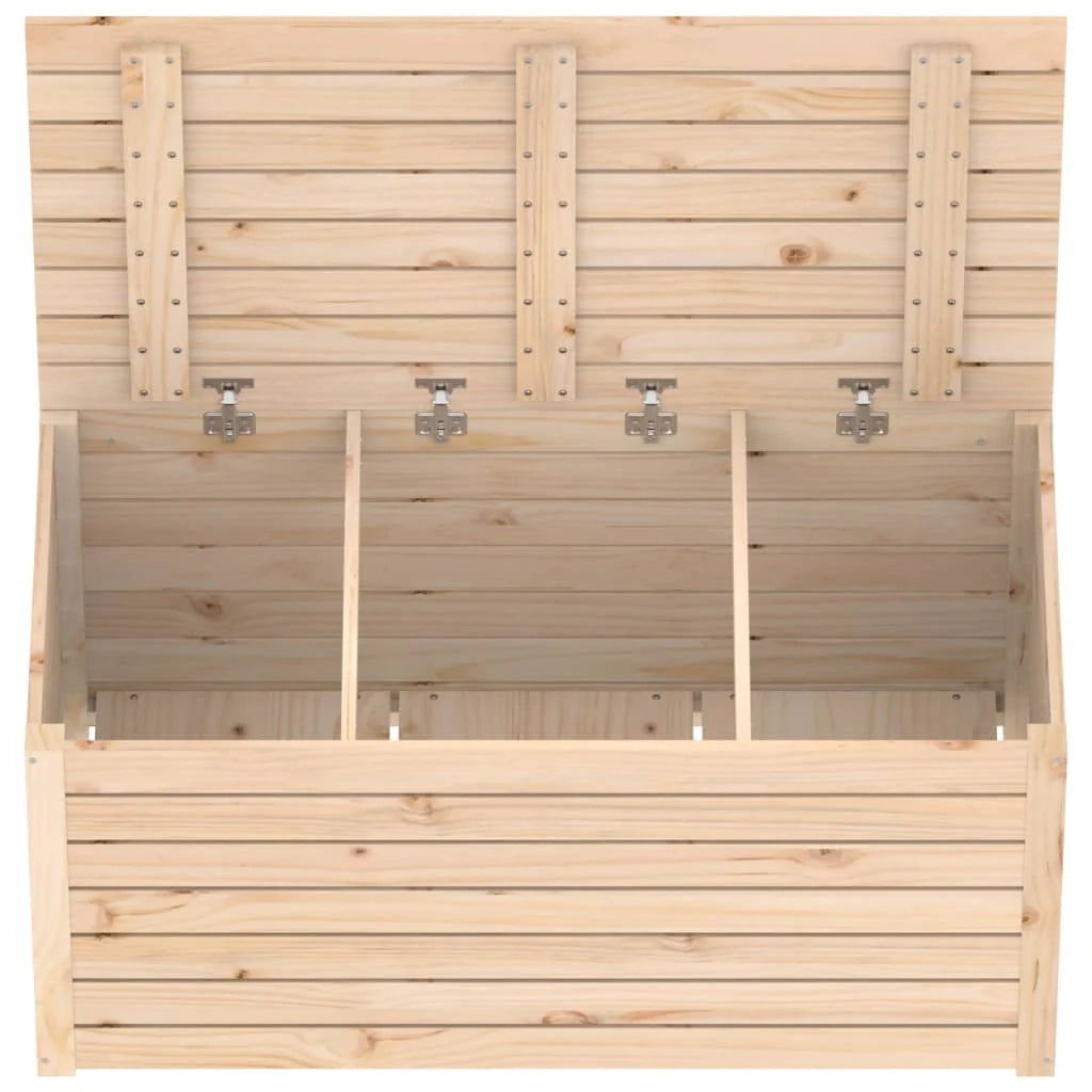 Cassapanca da giardino 101 x 50,5 x 46,5 cm in legno di pino massiccio 02_0012986