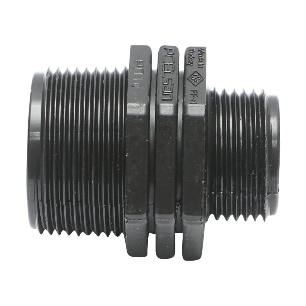 Nipplo riduttore per sistemi di irrigazione, 1 1/4" x 1", PN10, Nipplo, riduzione con filettatura esterna 1 1/4" x 1", PN10