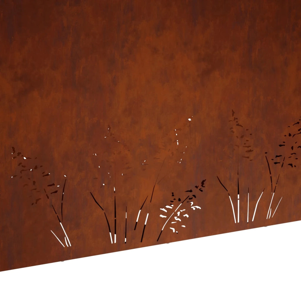 Vaso da giardino Ruggine 100 x 20 x 49 cm Acciaio Corten 8005860