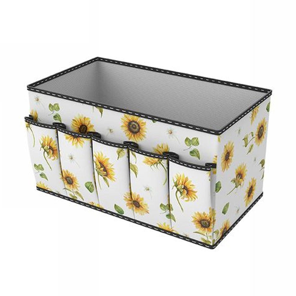 Trade Shop - Box Scatola Salvaspazio Armadio Contenitore Porta Oggetti Organizer 18x10x10 Cm -