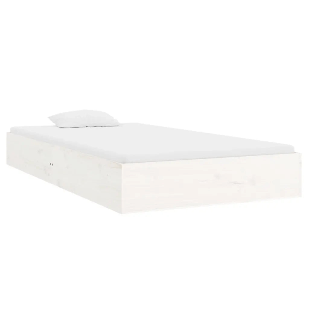 Giroletto Bianco in Legno Massello 90x200 cm 820058