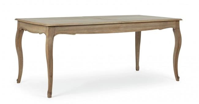 Tavolo Allungabile da Pranzo 180/225x90,4x76 cm in Legno