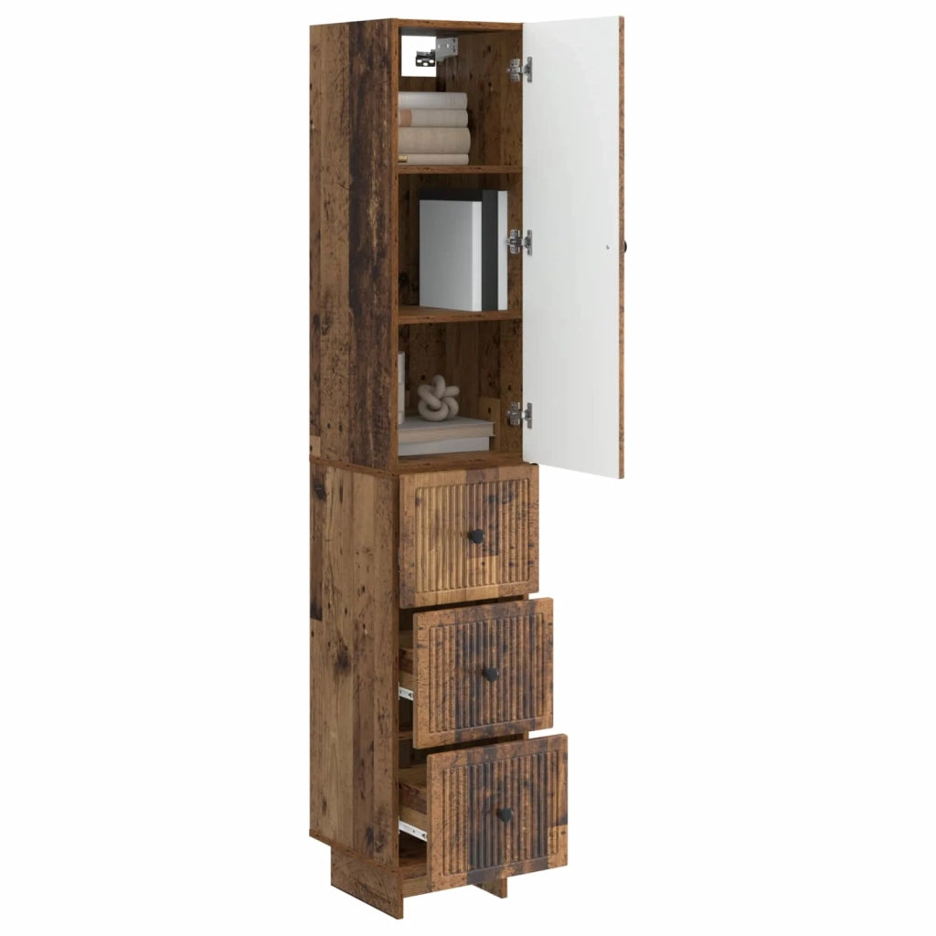 Set di armadi 2 pcs Legno antico 33 x 34,5 x 90 cm 3416392