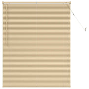 Tenda Veneziana | Tenda a lamelle Marrone Chiaro con Motivo 150 x 110 cm 25 mm