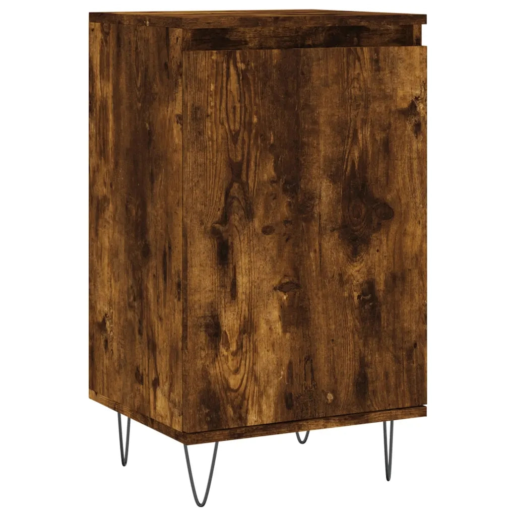 Credenza | Madia | Buffet da pranzo | Armadio da pranzo Rovere Fumo 40x35x70 cm in Legno Multistrato