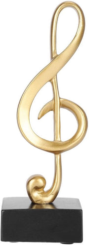 Figurine musicale in poliuretano, decorazione per la stanza di un musicista, simbolo di musica per la camera da letto o salotto, decorazione per la casa con note musicali.