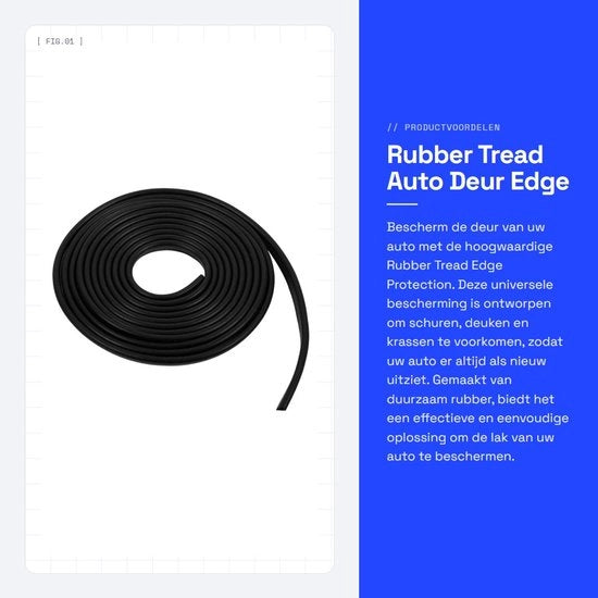 Protezione per porta automatica a forma di U - Protezione di bordo - Protezione per parafango - Protezione per portiera - Bumper in gomma - 300 cm, nero - Protezione per portone