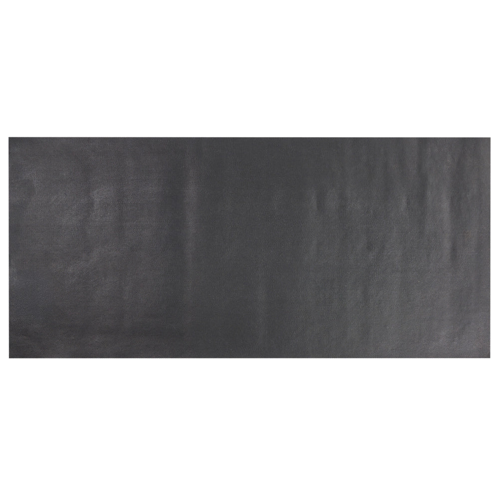 Zerbino in fibra di cocco beige e marrone con fondo antiscivolo, 55 x 120 cm. Zerbino decorativo antiscivolo con motivo a rombi